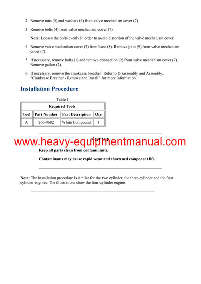 Download Caterpillar C1.1 INDUSTRIAL ENGINE Service Repair Manual C7Y