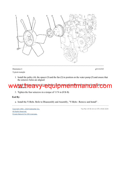Download Caterpillar C1.5 INDUSTRIAL ENGINE Service Repair Manual C5N