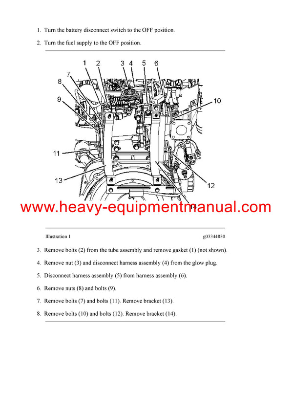 DOWNLOAD CATERPILLAR C1.5 INDUSTRIAL ENGINE SERVICE REPAIR MANUAL G9N