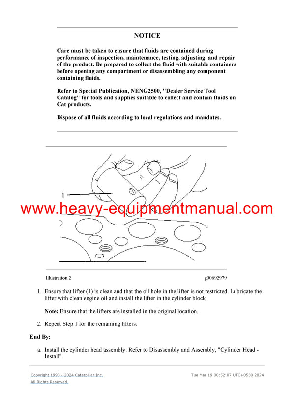 DOWNLOAD CATERPILLAR C1.6 INDUSTRIAL ENGINE SERVICE REPAIR MANUAL C1M