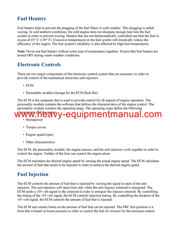 DOWNLOAD CATERPILLAR C12 MARINE ENGINE SERVICE REPAIR MANUAL C1Z