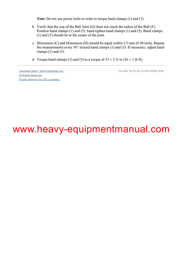 DOWNLOAD CATERPILLAR C13 INDUSTRIAL ENGINE SERVICE REPAIR MANUAL N3F