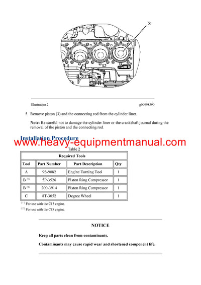 DOWNLOAD CATERPILLAR C15 PETROLEUM GEN SET SERVICE REPAIR MANUAL LWR