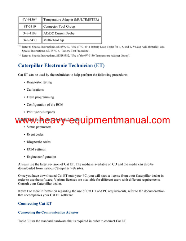 DOWNLOAD CATERPILLAR C18 GENERATOR SET SERVICE REPAIR MANUAL T35