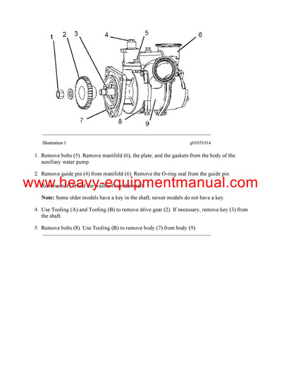 DOWNLOAD CATERPILLAR C18 MARINE ENGINE SERVICE REPAIR MANUAL GTB