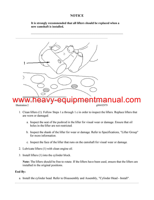 Download Caterpillar C2.2 GENERATOR SET Service Repair Manual GBE