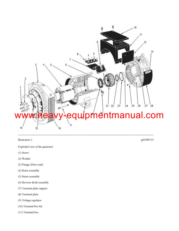Download Caterpillar C2.2 GENERATOR SET Service Repair Manual TAG