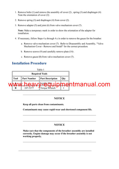 DOWNLOAD CATERPILLAR C2.2 INDUSTRIAL ENGINE SERVICE REPAIR MANUAL G7L