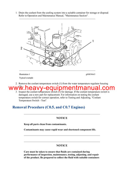Download Caterpillar C2.2 INDUSTRIAL ENGINE Service Repair Manual G7M