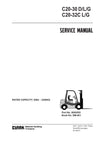 Clark C20-30 DLG C20-32C LG (SM-661) Forklift Service Repair Manual - PDF Download