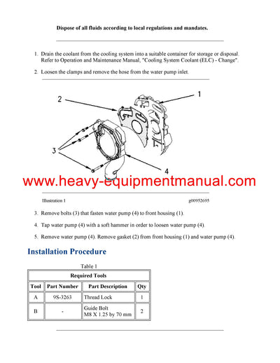 DOWNLOAD CATERPILLAR C3.3DE33E3 GENERATOR SET SERVICE REPAIR MANUAL EC4