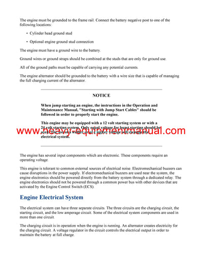 DOWNLOAD CATERPILLAR C32 GENERATOR SET SERVICE REPAIR MANUAL JTW
