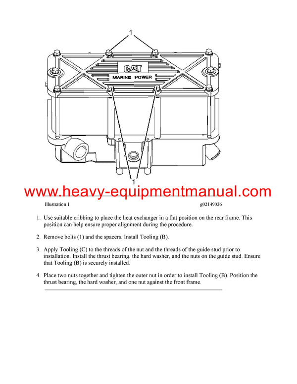 Download Caterpillar C32 MARINE AUXILIARY Service Repair Manual RNE
