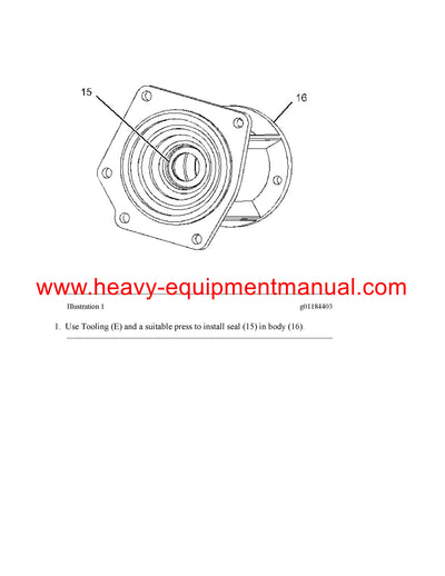 DOWNLOAD CATERPILLAR C32 MARINE ENGINE SERVICE REPAIR MANUAL RSD