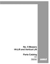 Case IH HI 5 lift And Vertical Lift Parts Manual C395