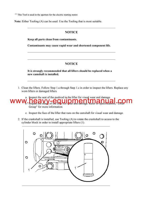 DOWNLOAD CATERPILLAR C4.4 ENGINE - MACHINE SERVICE REPAIR MANUAL 448