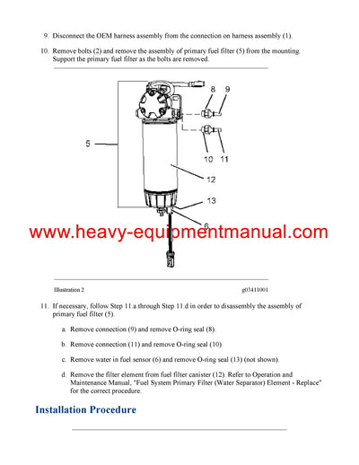 DOWNLOAD CATERPILLAR C4.4 GENERATOR SET SERVICE REPAIR MANUAL CN4