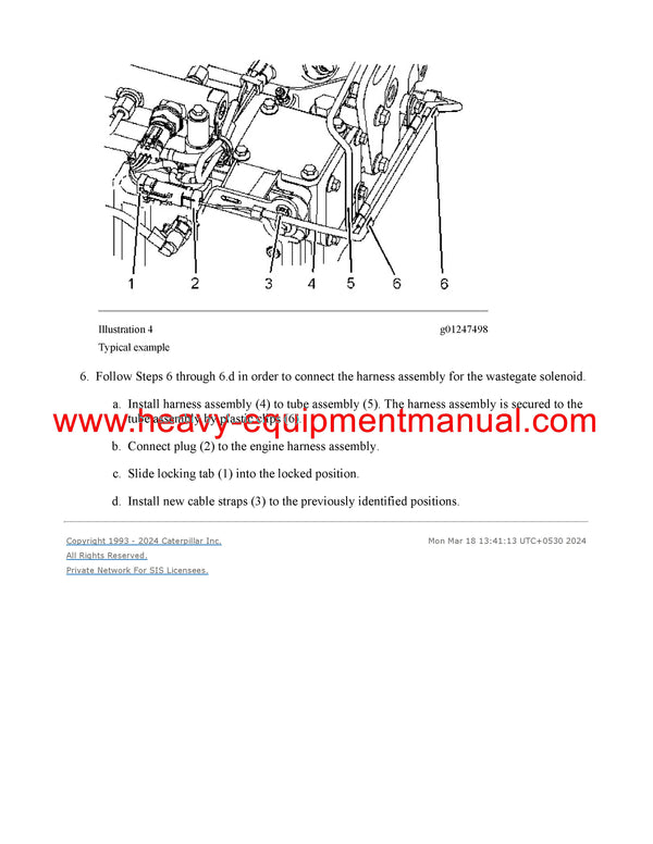 Download Caterpillar C4.4 GENERATOR SET Service Repair Manual D4D