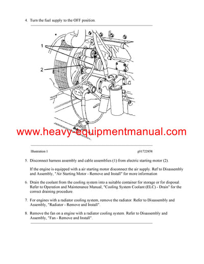 DOWNLOAD CATERPILLAR C6.6 GENERATOR SET SERVICE REPAIR MANUAL C6T