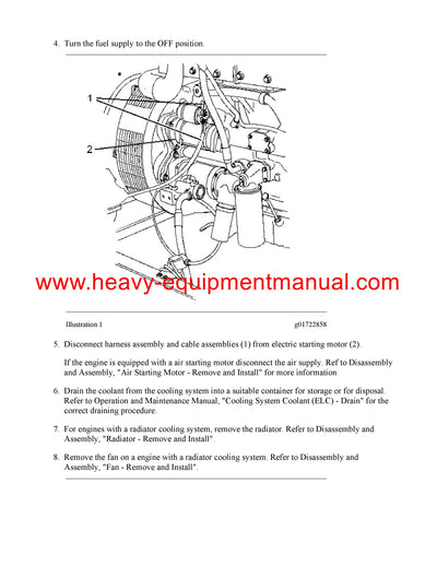 Download Caterpillar C6.6 GENERATOR SET Service Repair Manual C6T