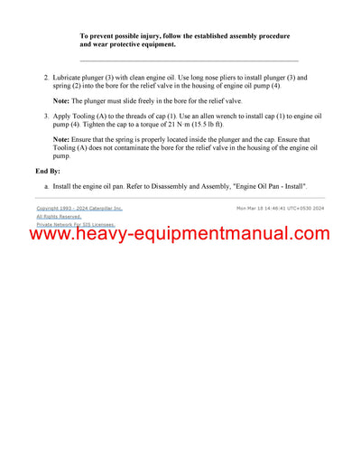 Download Caterpillar C6.6 GENERATOR SET Service Repair Manual MRW