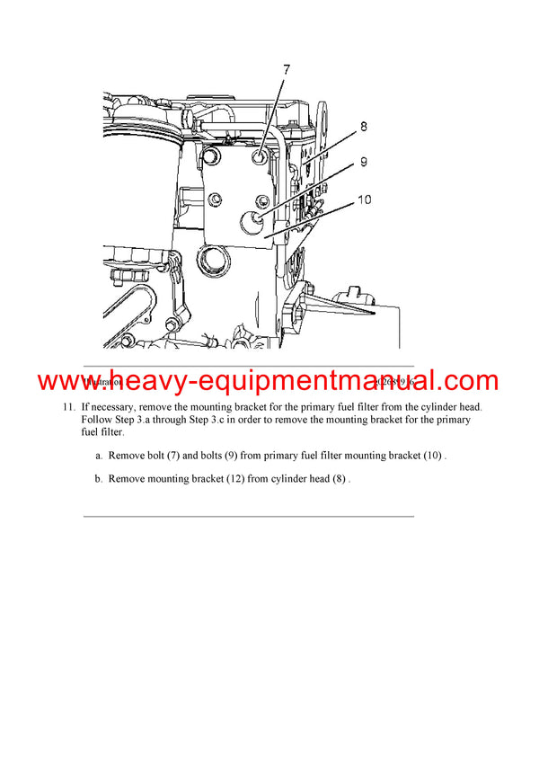 DOWNLOAD CATERPILLAR C7.1 INDUSTRIAL ENGINE SERVICE REPAIR MANUAL 673