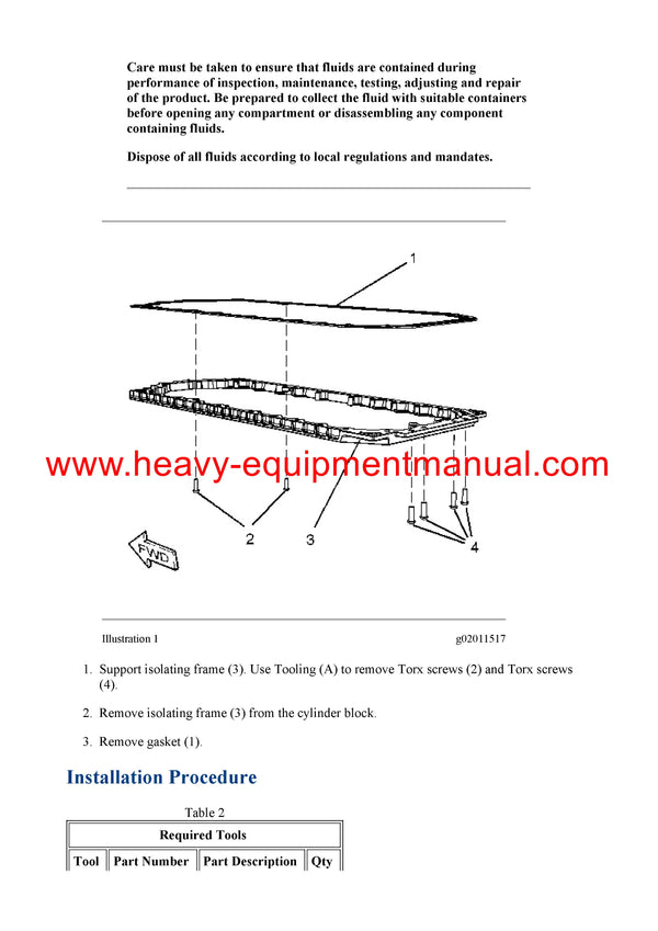 DOWNLOAD CATERPILLAR C7.1 INDUSTRIAL ENGINE SERVICE REPAIR MANUAL 881