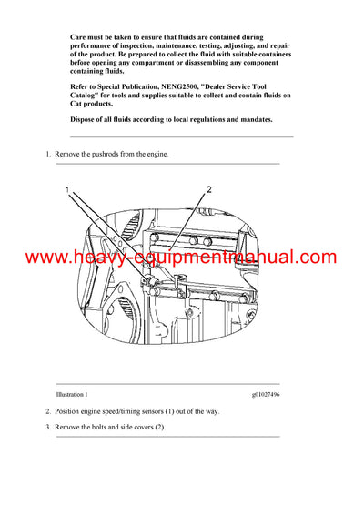 DownloadCaterpillar C7 INDUSTRIAL ENGINE Full Complete Service Repair Manual JRA