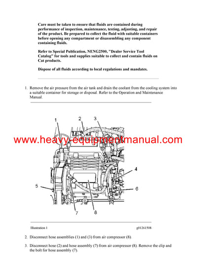 Download Caterpillar C7 INDUSTRIAL ENGINE Service Repair Manual JTF