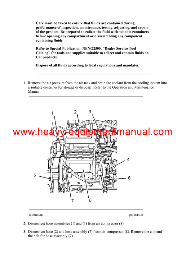 Download Caterpillar C7 INDUSTRIAL ENGINE Service Repair Manual JTF