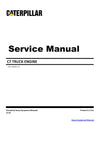 Download Caterpillar C7 TRUCK ENGINE Service Repair Manual C7S