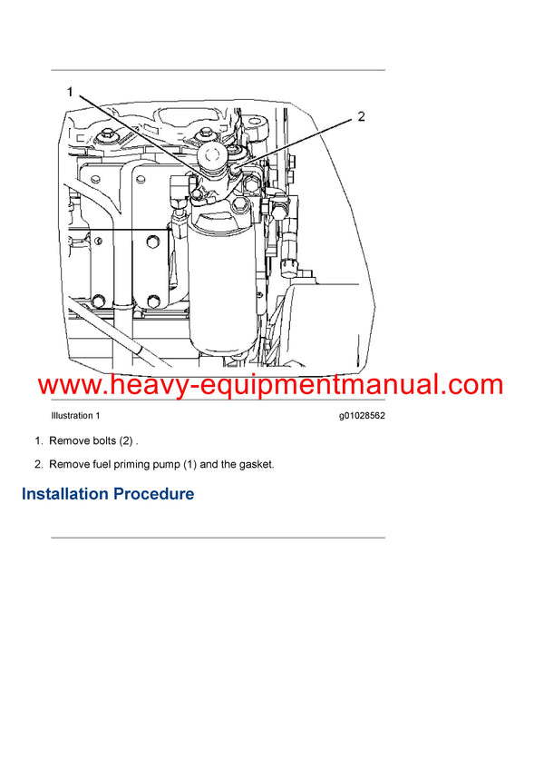 DOWNLOAD CATERPILLAR C7 TRUCK ENGINE SERVICE REPAIR MANUAL FML