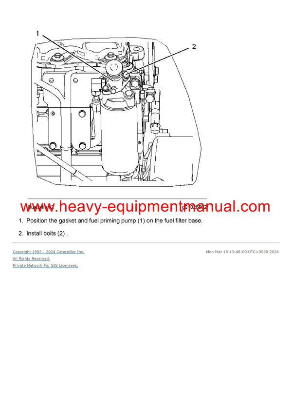 DOWNLOAD CATERPILLAR C7 TRUCK ENGINE SERVICE REPAIR MANUAL FML