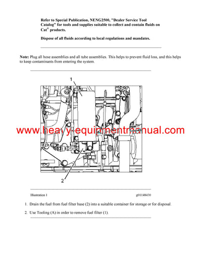 Download Caterpillar C9 GENERATOR SET Service Repair Manual NBP