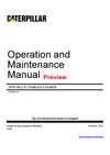CATERPILLAR 297D OPERATION AND MAINTENANCE MANUAL BE70001-UP