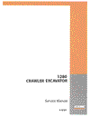 CASE 1280, 1280B Excavator COMPLETE Service Manual