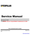 DOWNLOAD CATERPILLAR 315C EXCAVATOR Full Complete SERVICE REPAIR MANUAL BTL