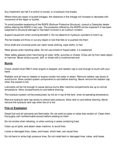 DOWNLOAD CATERPILLAR 943 TRACK LOADER OPERATION AND MAINTENANCE MANUAL 03Y