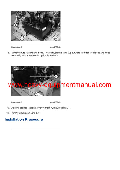 DOWNLOAD CATERPILLAR CB-14B VIBRATORY COMPACTOR SERVICE REPAIR MANUAL 473