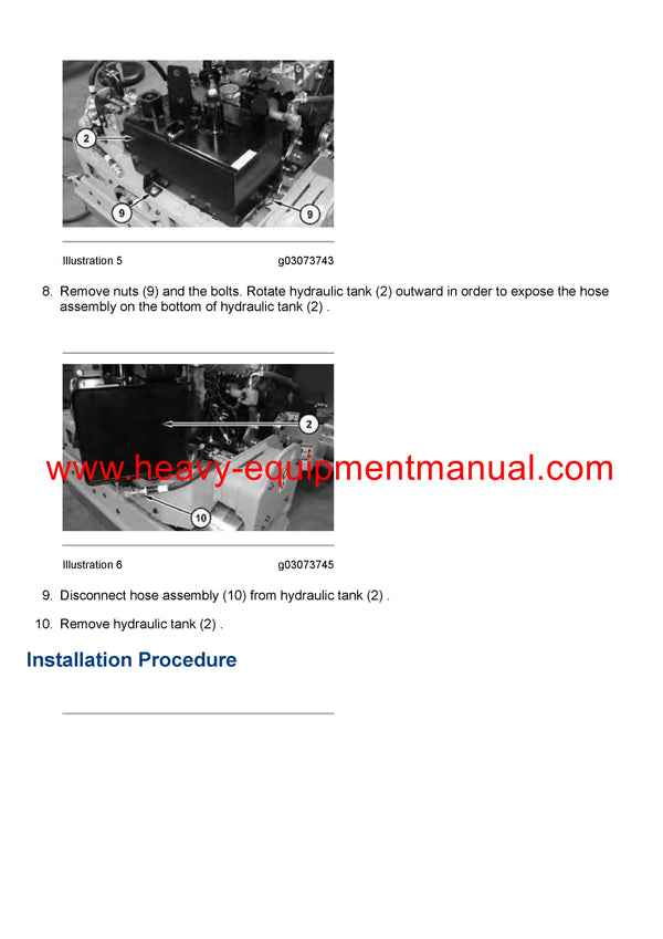 DOWNLOAD CATERPILLAR CB-14B VIBRATORY COMPACTOR SERVICE REPAIR MANUAL 473