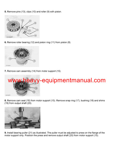 DOWNLOAD CATERPILLAR CB-214B VIBRATORY COMPACTOR SERVICE REPAIR MANUAL 6LF