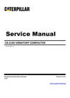 DOWNLOAD CATERPILLAR CB-214D VIBRATORY COMPACTOR SERVICE REPAIR MANUAL 1TZ