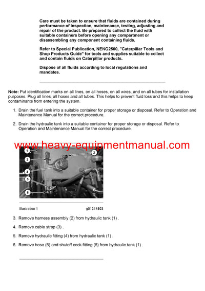 DOWNLOAD CATERPILLAR CB-334E VIBRATORY COMPACTOR SERVICE REPAIR MANUAL C3A