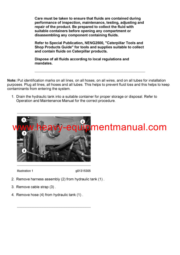 Download Caterpillar CB-334E XW VIBRATORY COMPACTOR Service Repair Manual C3D