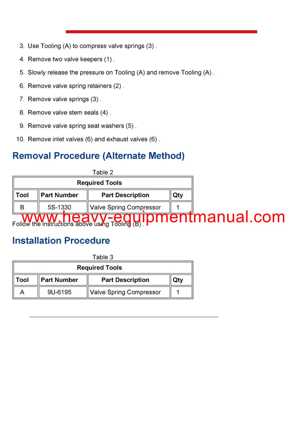 Download Caterpillar CB-335D VIBRATORY COMPACTOR Service Repair Manual D4E