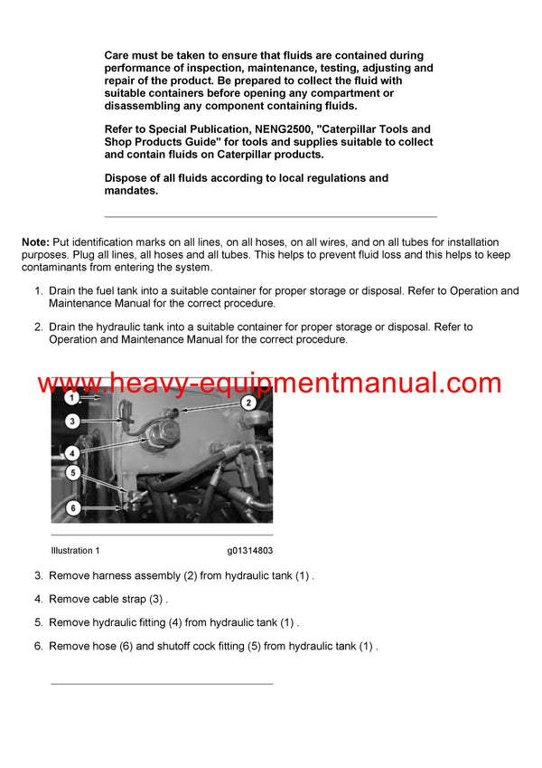 Download Caterpillar CB-335E VIBRATORY COMPACTOR Service Repair Manual C3F