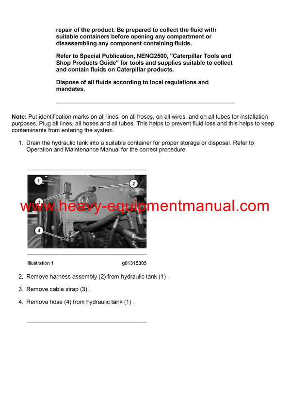 DOWNLOAD CATERPILLAR CB-34 XW VIBRATORY COMPACTOR SERVICE REPAIR MANUAL 347