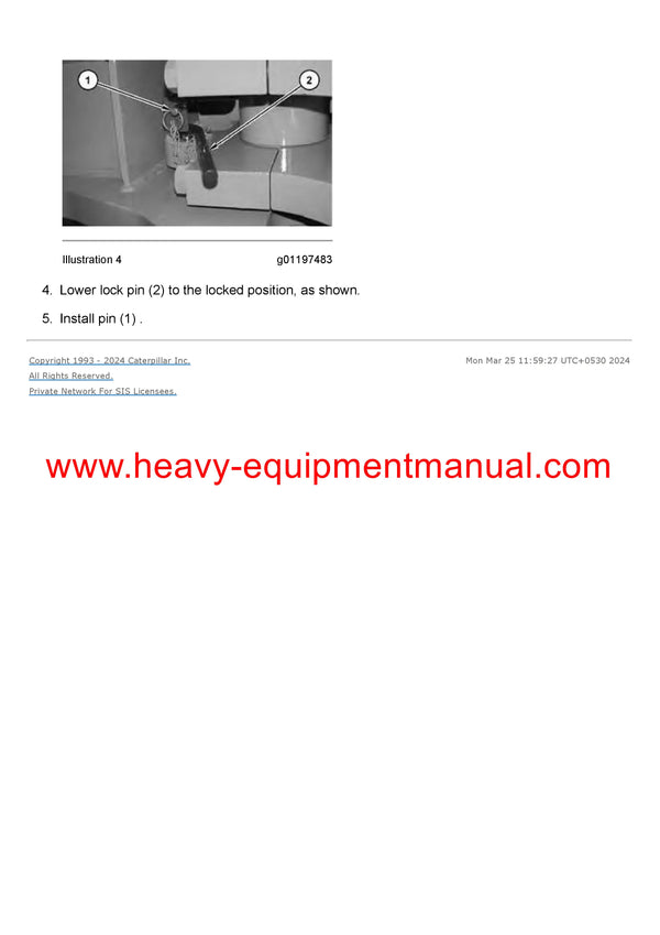 Download Caterpillar CB-564D VIBRATORY COMPACTOR Service Repair Manual C6D