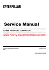 DOWNLOAD CATERPILLAR CB-66B VIBRATORY COMPACTOR SERVICE REPAIR MANUAL 475