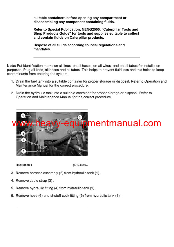 DOWNLOAD CATERPILLAR CC-34 VIBRATORY COMPACTOR SERVICE REPAIR MANUAL 346